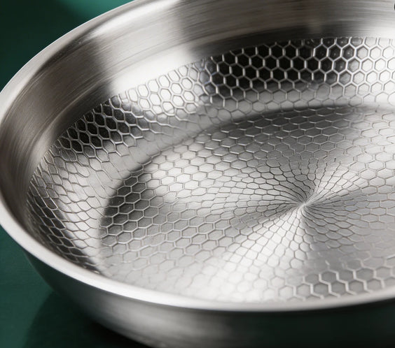 Hand-Hammered Titanium Pan 11"