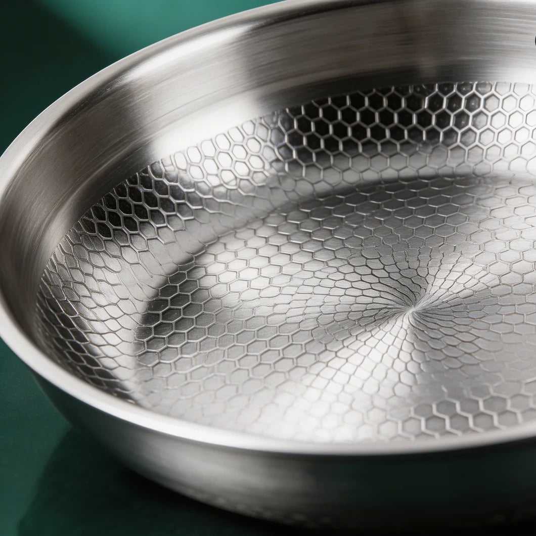 Hand-Hammered Titanium Pan 11"